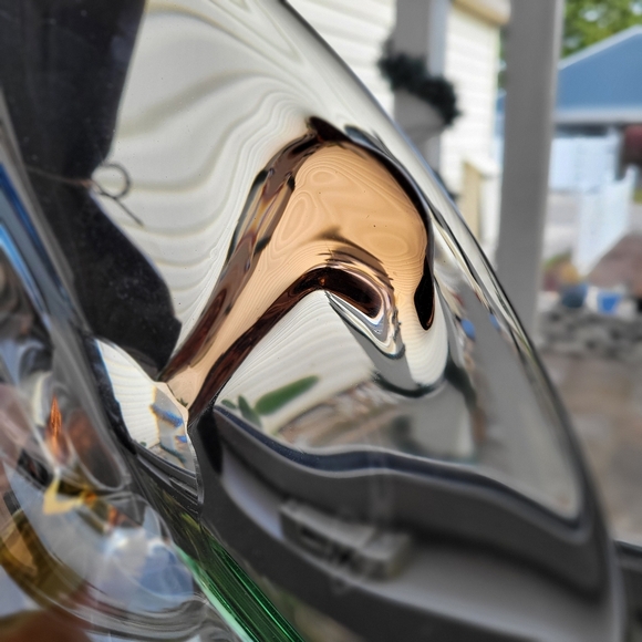 Art Glass Rhapsody Vase by Frantisek Zemek for Mstišov, 1950s Orange Blue Green - Picture 10 of 12